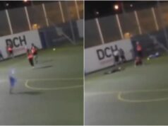 JEZIVI TRENUCI! FUDBALERI BEŽALI ZA ŽIVOT: Rusi granatirali Harkov, bombe padale pored terena, igrači jurcali panično i padali na travu yJ51Q60J