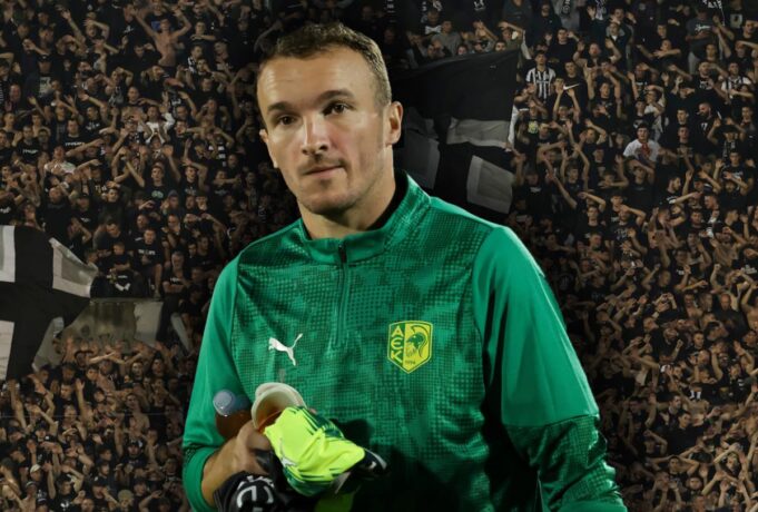 Grobari na utakmici Partizan - AEK