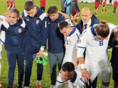 POSLUŠAJTE GOVOR KAPITENA SRBIJE: Kostić okupio saigrače, slušao i Paunović srbijalitvanija014.jpg