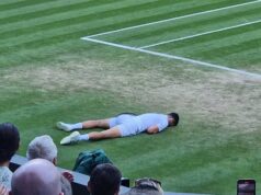 EKSKLUZIVNA FOTKA SA LICA MESTA: Novak Đoković doživeo teško proklizavanje i pad! Svi su zanemli! EKSKLUZIVNA FOTKA SA LICA MESTA: Novak Đoković doživeo teško proklizavanje i pad! Svi su zanemli!