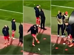 TRENUCI DRAME MARKA ARNAUTOVIĆA IZA ZVEZDINE KLUPE! Heroj crveno-belih pred kraj utakmice bacao i šutirao stvari, hvatao se za glavu… Albert Rijera Endi Bara
