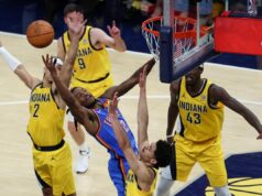 INDIJANA DEMONSTRIRALA SILU I PREGAZILA OKLAHOMU! Gledaćemo majstoricu u borbi za NBA titulu! (FOTO) 5lDOAy18