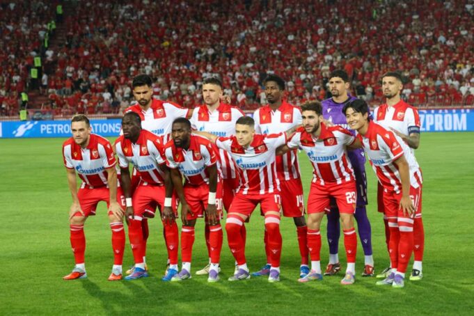 Koreografija Delija na meču Crvene zvezde i Leha