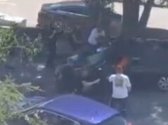 Autom se zaleteo u kolonu navijača VlG6Gda8
