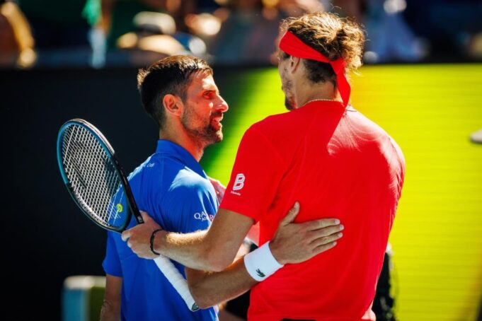 Novak "pecnuo" Zvereva pred četvrtfinale