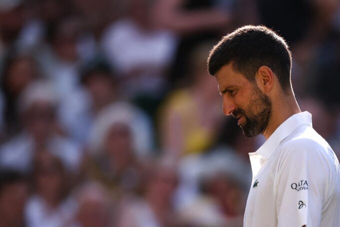 Novak Đoković, Janik Siner, Vimbldon