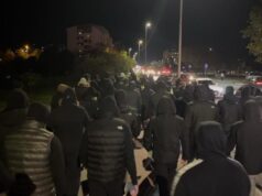 I navijači izašli na ulice Podgorice Kristina Maksimović