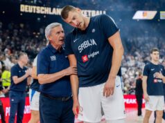 Pešić o problemima na Eurobasketu Svetislav Pešić na klupi košarkaške reprezentacije Srbije Eurobasket 2025