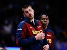 Pejton Votson hvalio Nikolu Jokića Nikola Jokić na meču Denver - Minesota