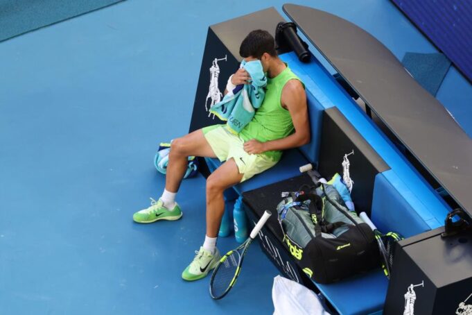 Povrede igrača na Australijan openu