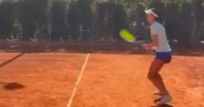 Ana Ivanović ponovo na teniskom terenu