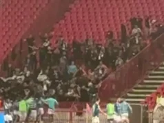 Torcida lomila stolice na Marakani: Pogledajte kako su navijači „proslavili“ gol za pobedu Novog Pazara Torcida lomila stolice na Marakani: Pogledajte kako su navijači "proslavili" gol za pobedu Novog Pazara