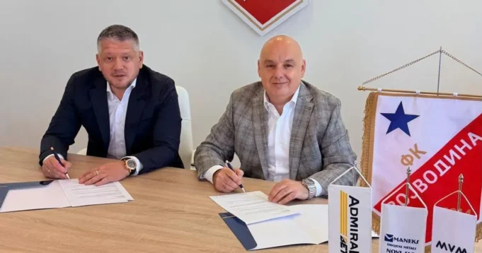 Pred evropski izazov i sezonu velikih ambicija: AdmiralBet postao zvaničan betting partner FK Vojvodina