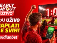 Early Payout live – Nova eksluzivna pogodnost u Meridianu za sve fudbalske fanatike! Early Payout live - Nova eksluzivna pogodnost u Meridianu za sve fudbalske fanatike!