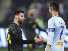 Kristijano Ronaldo uputio emotivnu poruku Lionelu Mesiju nakon smrti njegovog oca: „Veliki zagrljaj…“ Kristijano Ronaldo uputio emotivnu poruku Lionelu Mesiju nakon smrti njegovog oca: "Veliki zagrljaj..."