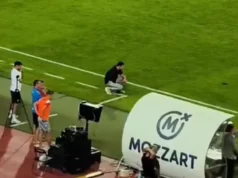 Ovo niste videli u TV prenosu! Pogledajte reakciju Alberta Rijere posle gola Zvezde Ovo niste videli u TV prenosu! Pogledajte reakciju Alberta Rijere posle gola Zvezde