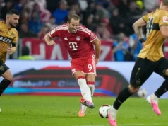 Bajern preživeo u najmanjem mestu u kojem se ikada igra Bundesliga, Pavlović pomogao Kejnu za pobedu Bajern preživeo u najmanjem mestu u kojem se ikada igra Bundesliga, Pavlović pomogao Kejnu za pobedu