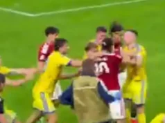 Mađari i Ukrajinci se potukli na utakmici, Srbina na kraju jedva smirili Mađari i Ukrajinci se potukli na utakmici, Srbina na kraju jedva smirili