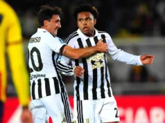 Juventus pobedom „zalečio“ krizu, Stara dama sa dva brza gola u prvom poluvremenu srušila Leće Juventus pobedom "zalečio" krizu, Stara dama sa dva brza gola u prvom poluvremenu srušila Leće