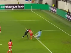 Zvezda primila gol protiv Lugana, ova greška Gudelja je skupo koštala crveno-bele Zvezda primila gol protiv Lugana, ova greška Gudelja je skupo koštala crveno-bele